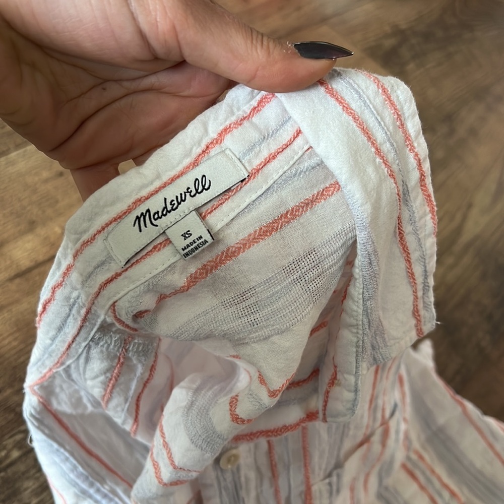 Soft Striped Button Down - image 4